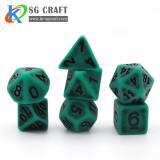 Green Antique/Ancient Resin Dice