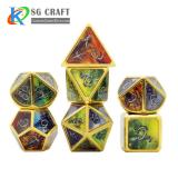 Forest Metal Dice