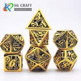 Hollow out machine Style Metal Dice